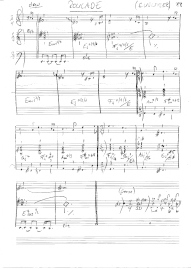 leadsheets & arrangements by Stephan Urwyler